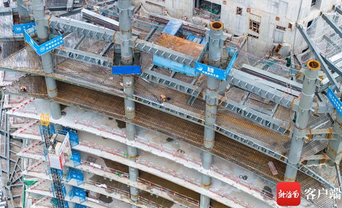 瞰海南丨?？诮瓥|中國石化自貿大廈項目加速推進，建筑施工服務再升級